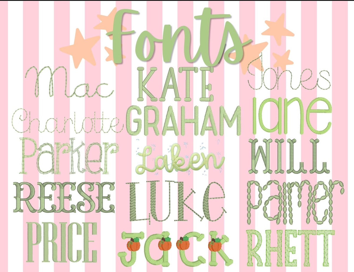 Designs not on website yet + Customs